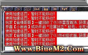 玩家玩BLUE游戏的时候提示使用加速惩罚，暂时不能移动怎么办？BLUE引擎RUNGATE网关限速配置参考。